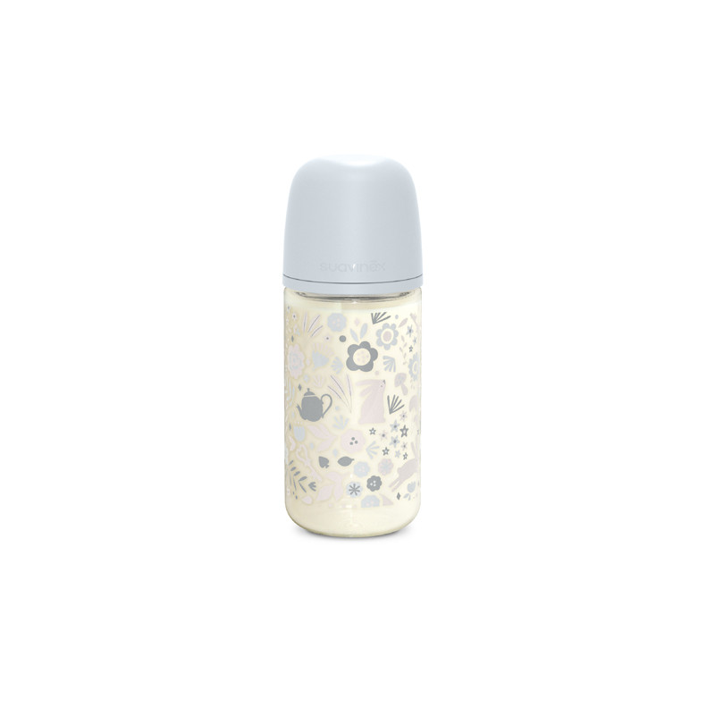 Suavinex Selection Wonderland Biberon Vidrio 3m+ 240ml