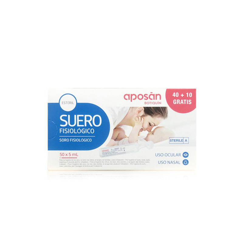 Aposan Botiquin Suero Fisiologico 50 Uds