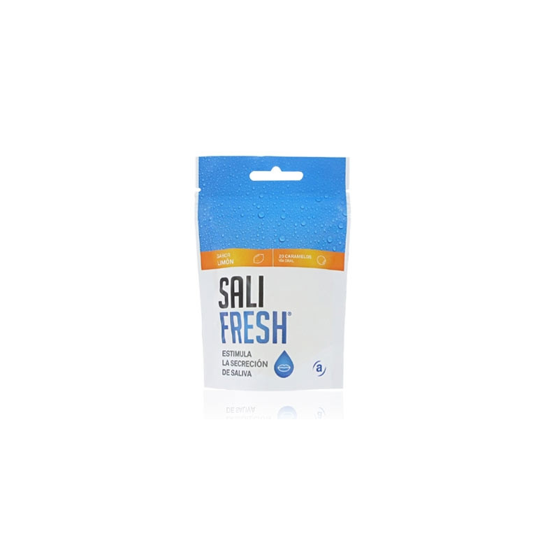 Salifresh Estimula Secrecion Saliva Caramelos Limon 20 Uds