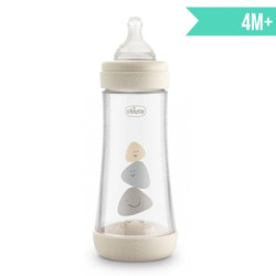 Chicco Perfect 5 Biberon Tetina Silicona 4m+ Neutro 300ml
