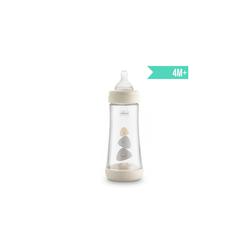 Chicco Perfect 5 Biberon Tetina Silicona 4m+ Neutro 300ml