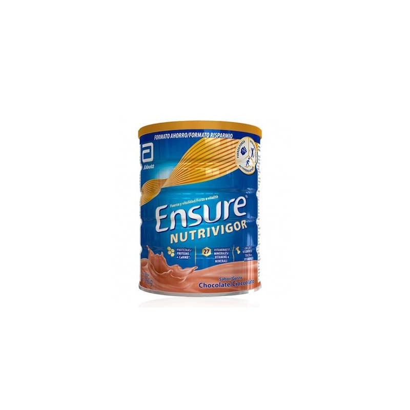 Ensure Nutrivigor Fuerza y Vitalidad Polvo Sabor Chocolate 850gr