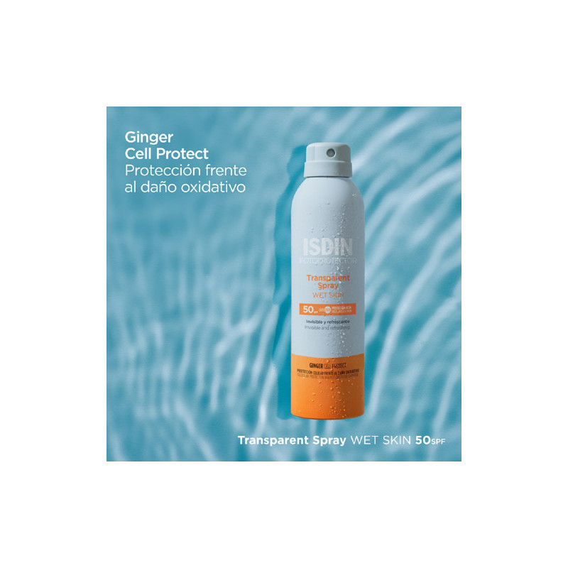 Isdin Fotoprotector Transparent Spray Wet Skin Spf50 250ml