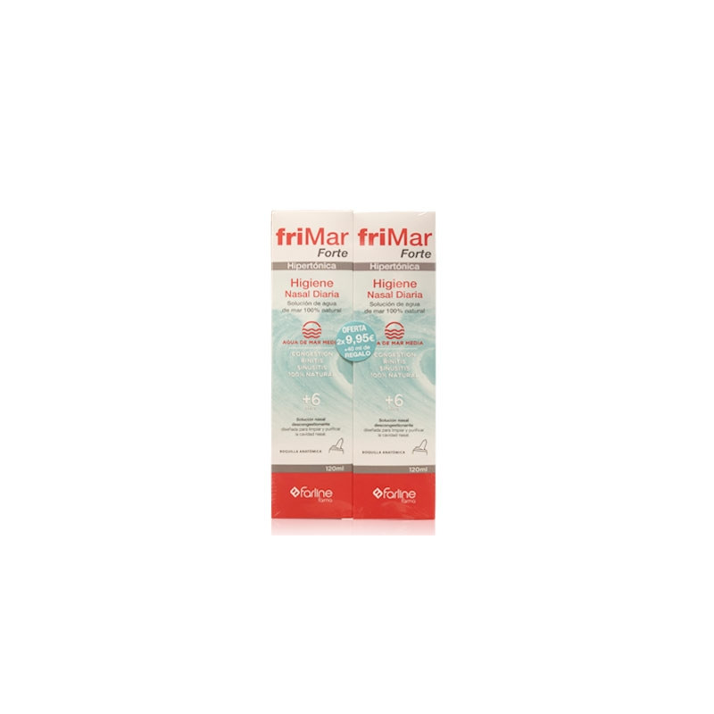 Farline Frimar Forte Solucion Hipertonica Higiene Nasal 2x120ml