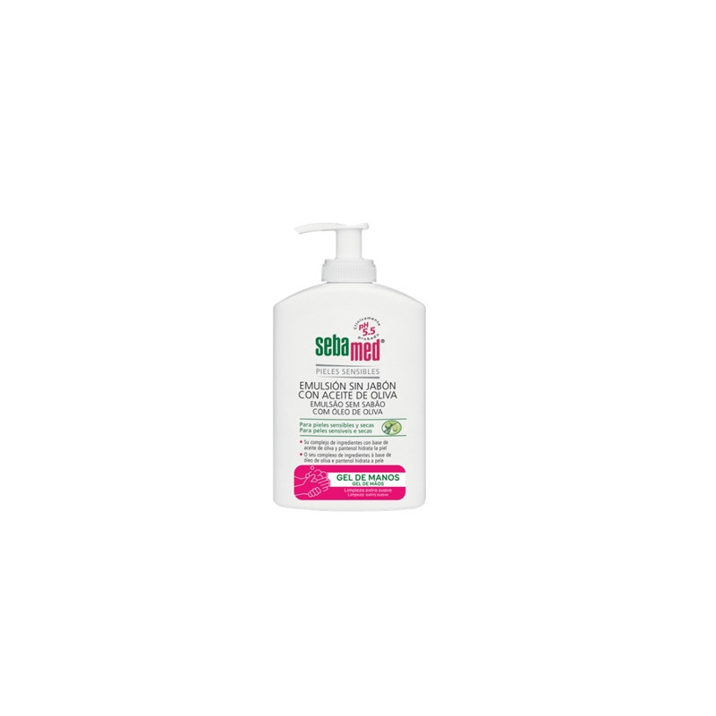 Sebamed Emulsion sin Jabon con Aceite de Oliva Gel Manos 300ml