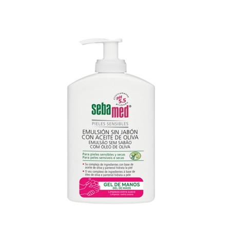 Sebamed Emulsion sin Jabon con Aceite de Oliva Gel Manos 300ml