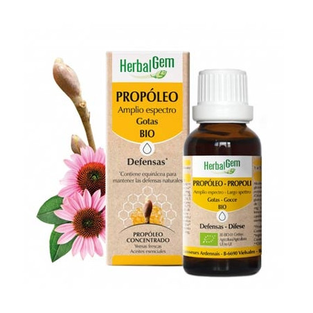Herbalgem Propoleo Amplio Espectro Bio Defensas Gotas 50ml