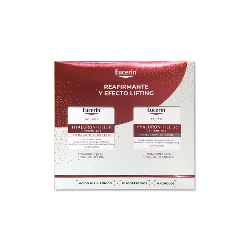 Eucerin Hyaluron-Filler +Volume-Lift Crema P/N-M 50ml +Noche 50ml - Farmacia en Casa Online