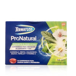 Termatuss Pronatural Irritacion Garganta-Tos 16 Comp para Chupar