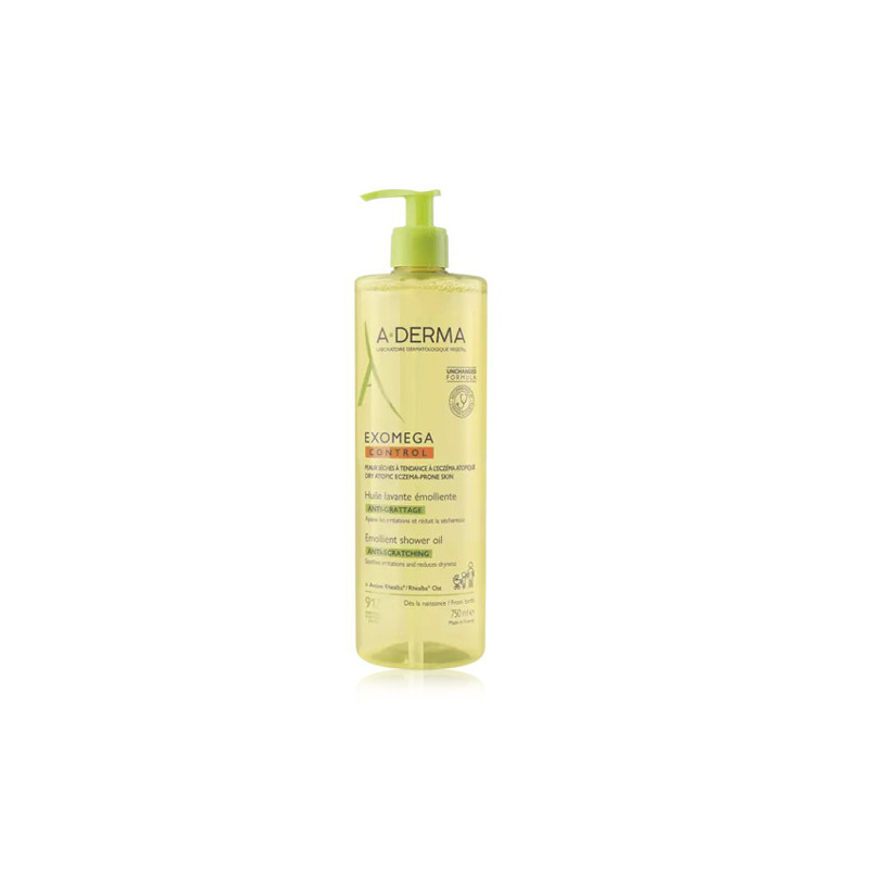 Aderma Exomega Control Aceite Limpiador Emoliente 750ml