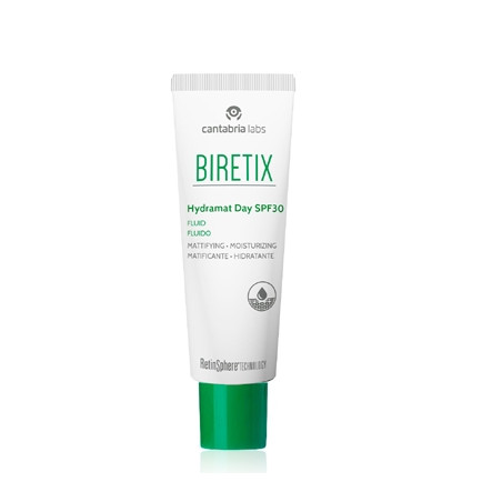 Biretix Hydramat Day Spf30 Fluido Matificante Hidratante 50ml