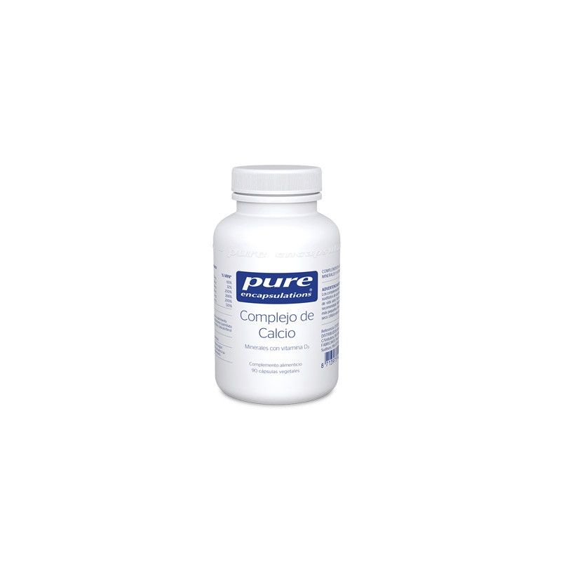 Pure Encapsulations Complejo de Calcio 90 Capsulas Vegetales