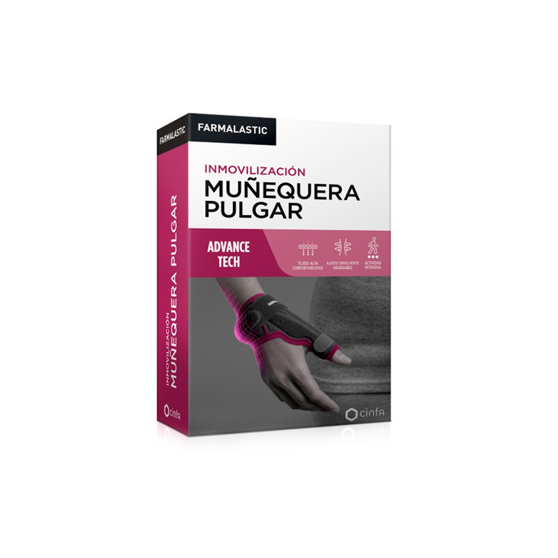 Farmalastic Advance Muñequera Inmovilizadora Pulgar T-1