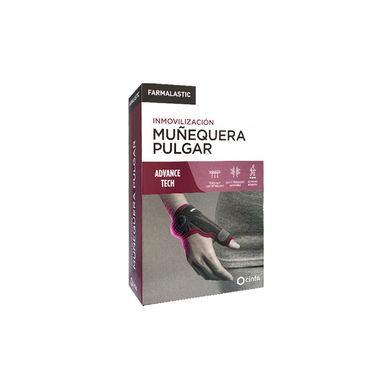 Farmalastic Advance Muñequera Inmovilizadora Pulgar T-2