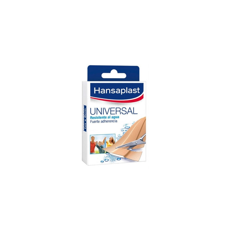Hansaplast Universal Aposito Adhesivo Resistente al Agua 1mx6cm