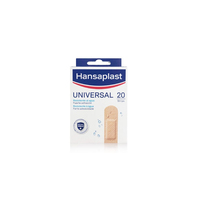Hansaplast Universal Aposito Adhesivo Resistente al Agua 20 Uds
