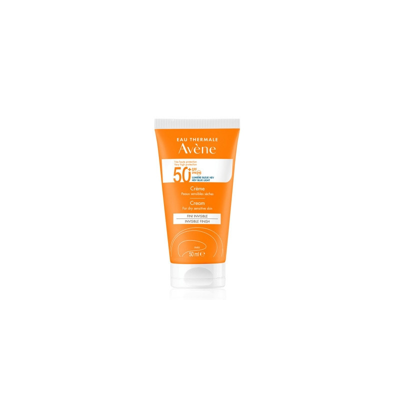 Avene Solar Crema Acabado Invisible Spf50+ Piel Seca 50ml