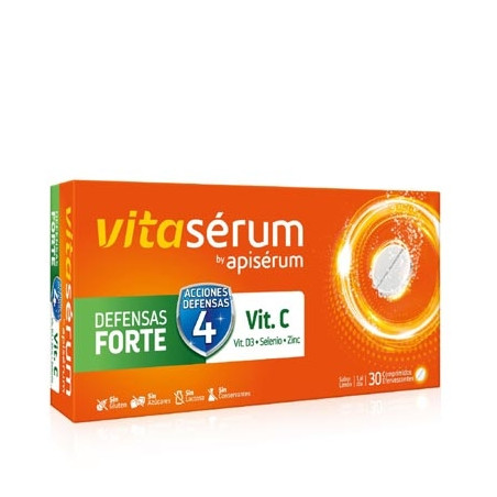 Vitaserum Defensas Forte 30 Comp Efervescentes