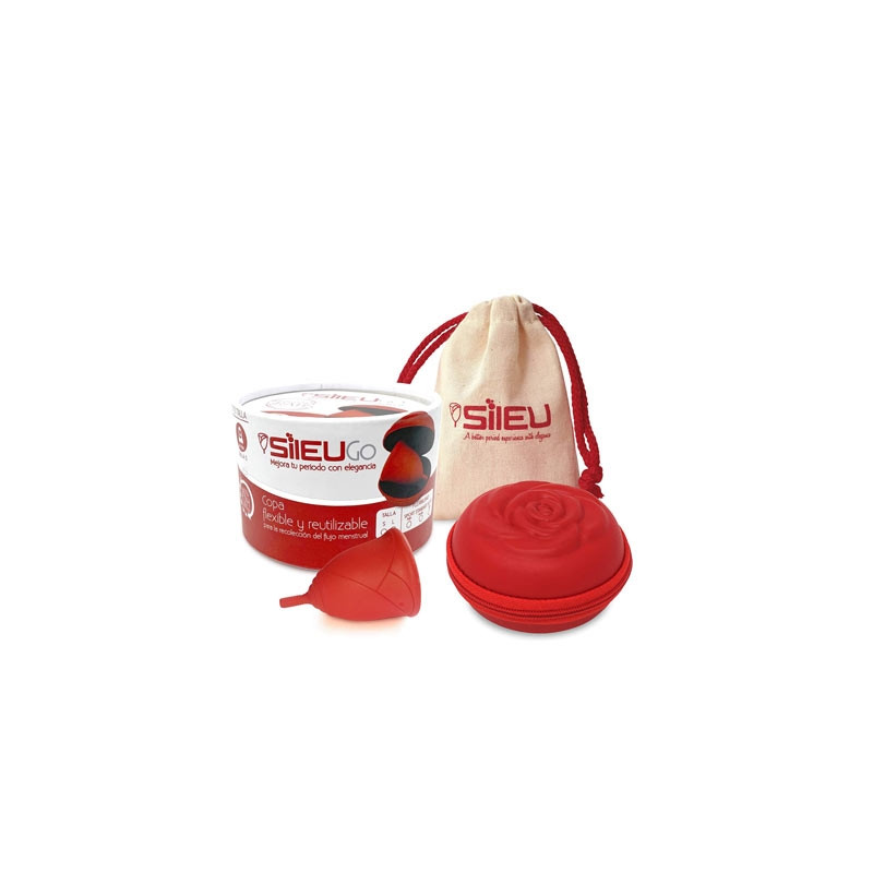 Sileu Go Copa Menstrual Talla L + Estuche