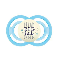 Mam Perfect Night Chupete Silicona Nocturno Azul 6m+ 1Ud
