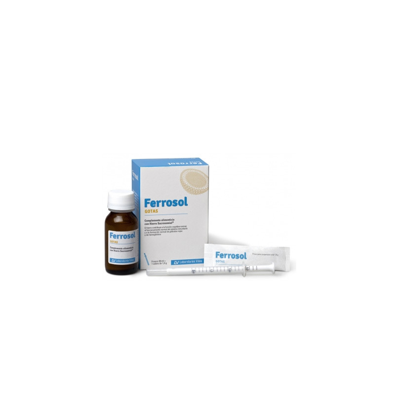Ferrosol Forte Hierro Sistema Circulatorio Gotas 30ml