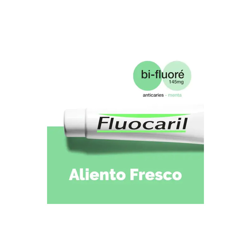 Fluocaril Bi-Fluore 145mg Pasta Dental Sabor Menta Duplo 2x75ml