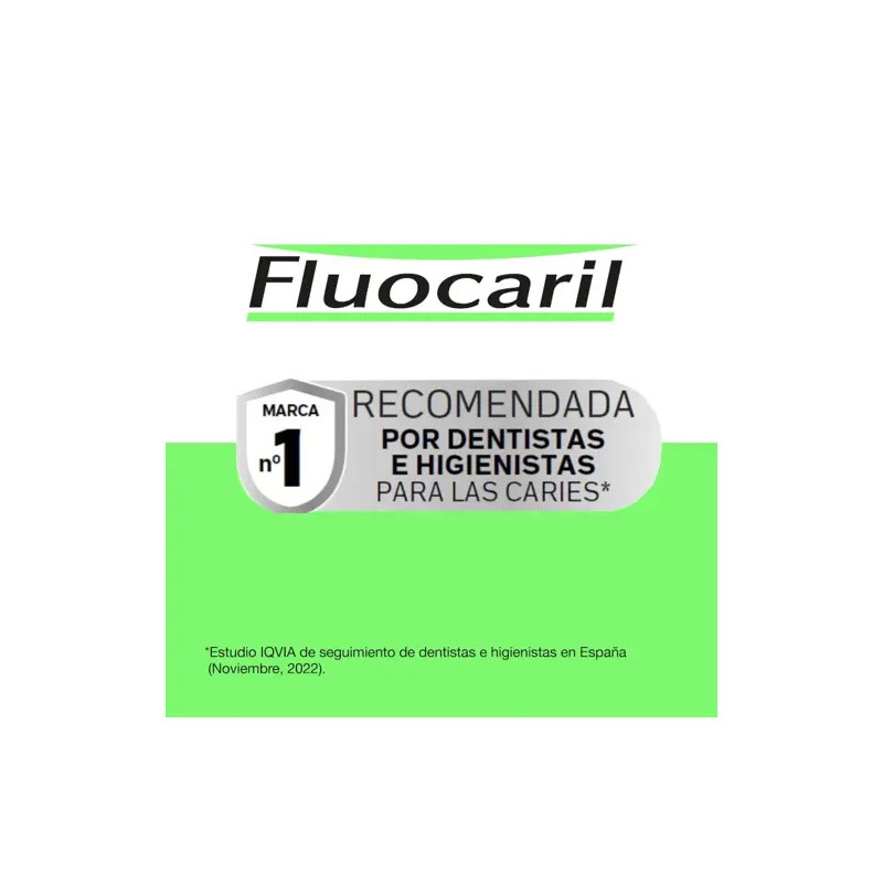 Fluocaril Bi-Fluore 145mg Pasta Dental Sabor Menta Duplo 2x75ml