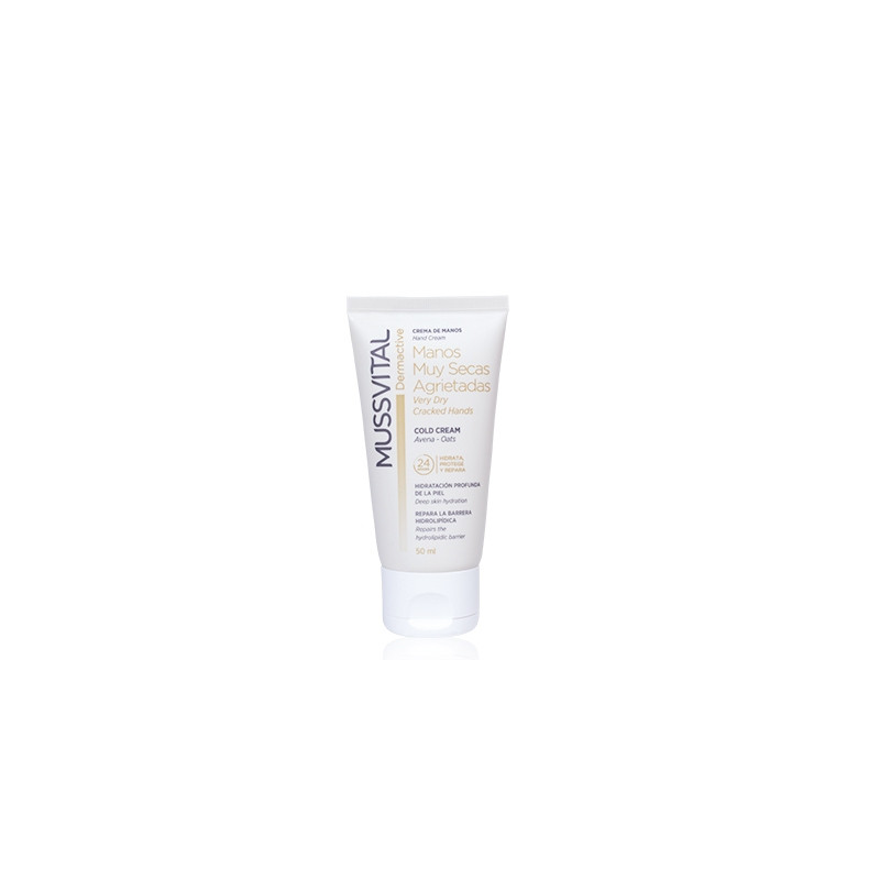 Mussvital Dermactive Crema Manos muy Secas Agrietadas 50ml