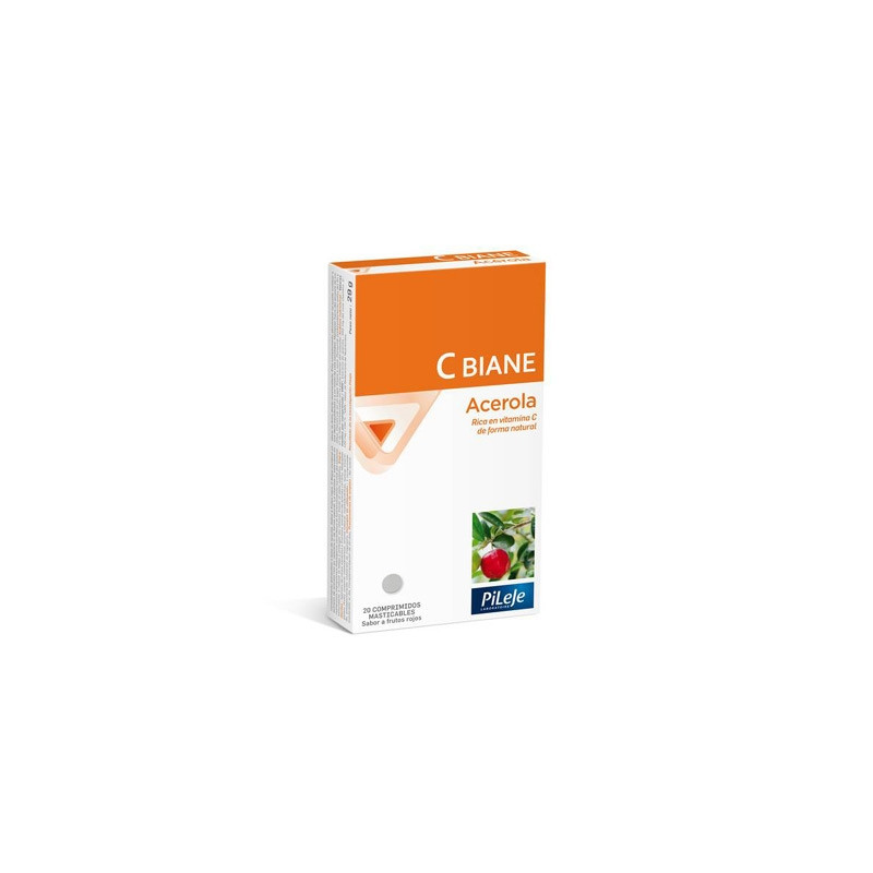 C Biane Acerola 20 Comp Masticables