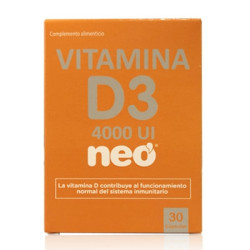 Neo Vitamina D3 4000 UI 30 Capsulas