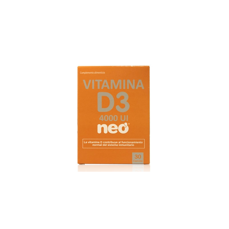 Neo Vitamina D3 4000 UI 30 Capsulas