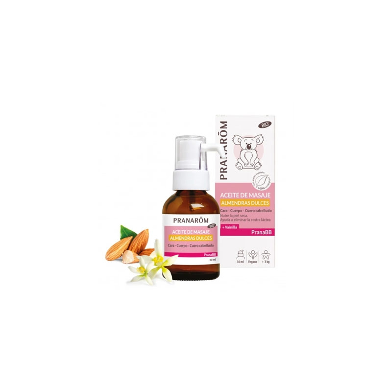 Pranarom PranaBB Aceite de Masaje Almendras Dulces 30ml