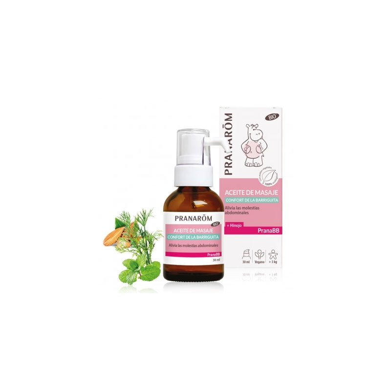 Pranarom PranaBB Aceite de Masaje Confort de la Barriguita 30ml