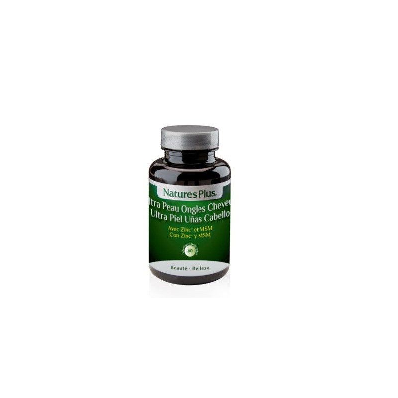 Natures Plus Ultra Piel Uñas Cabello 60 Comp