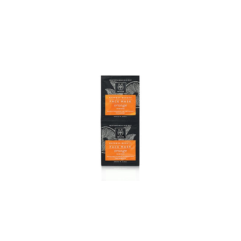 Apivita Express Beauty Masc. Revitalizante Naranja 2x8ml
