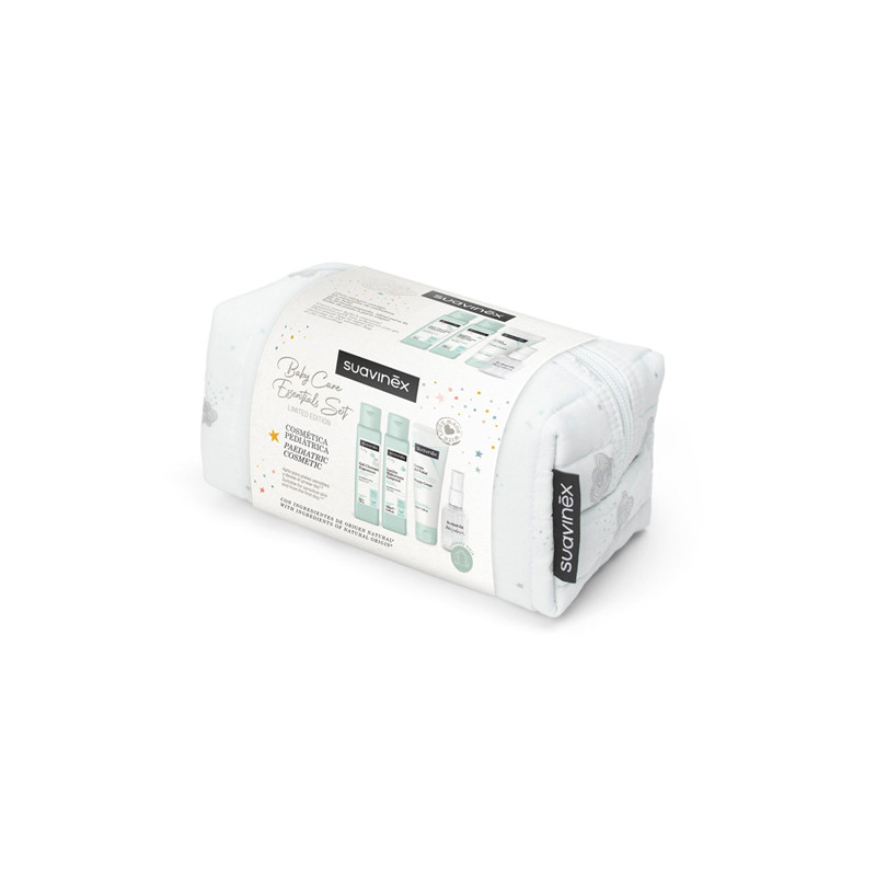 Suavinex Neceser Viaje de Tela Azul 4 Productos
