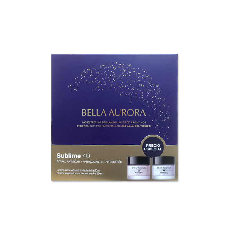 Bella Aurora Sublime 40 Crema Dia 50ml + Crema Noche 50ml