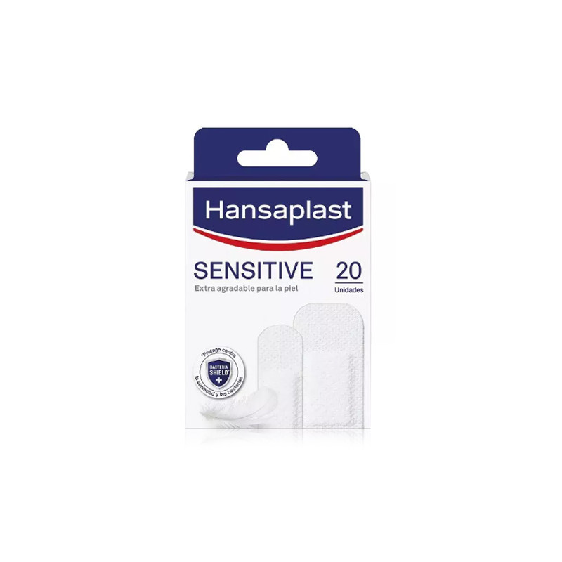 Hansaplast Sensitive Aposito Adhesivo Extra Suave 20 Uds