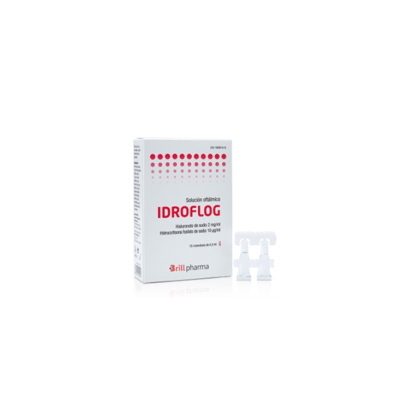 Idroflog Solucion Oftalmica Monodosis 0,5ml 15 Uds