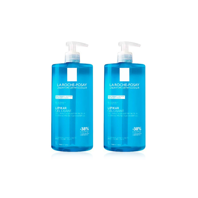 Lipikar Gel de Ducha Calmante Duplo 2x1L. La Roche Posay