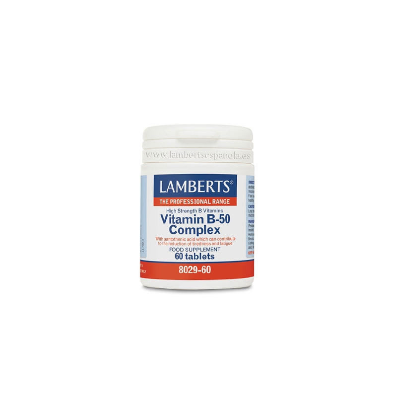 Lamberts Vitamina B50 Complex 60 Comp