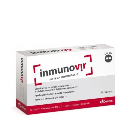 Deiters Inmunovir Sistema Inmunitario 30 Capsulas