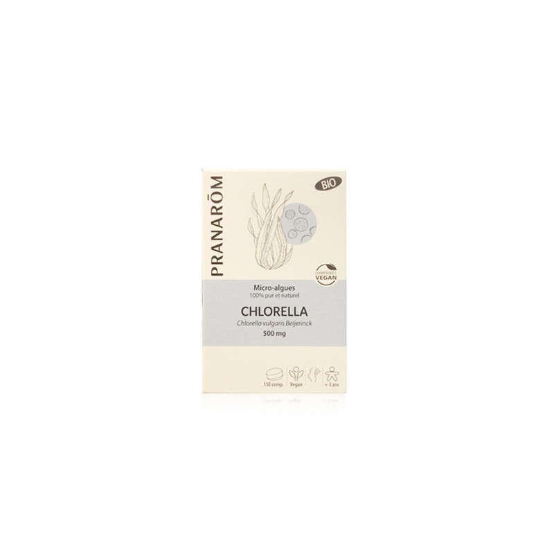 Pranarom Micro-Algas Clorela 500mg 150Comp - Farmacia en Casa Online