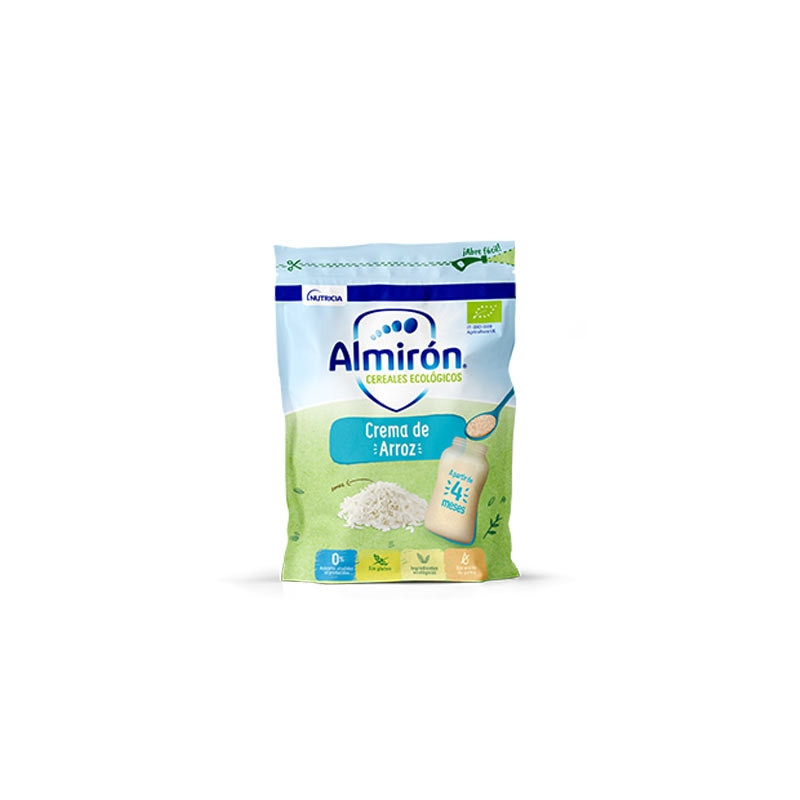 Almiron Cereales Ecologicos Crema de Arroz 4m+ 200gr