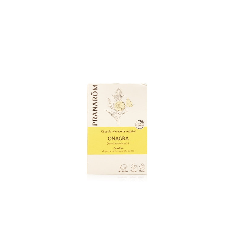 Pranarom Capsulas Aceite Vegetal de Onagra 60 Uds