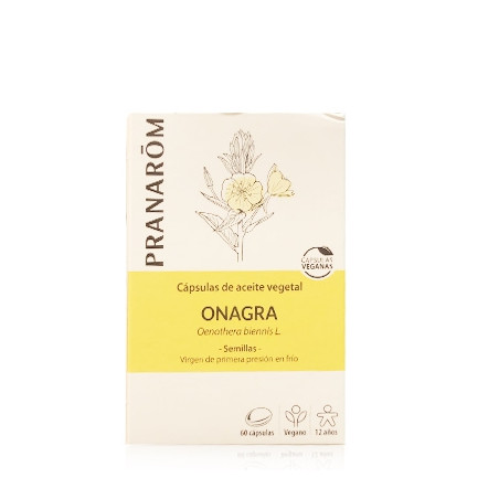 Pranarom Capsulas Aceite Vegetal de Onagra 60 Uds