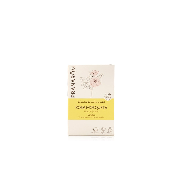 Pranarom Capsulas Aceite Vegetal Rosa Mosqueta 60 Uds