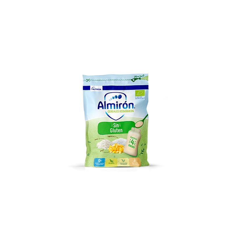 Almiron Cereales Ecologicos sin Gluten 4m+ 200gr