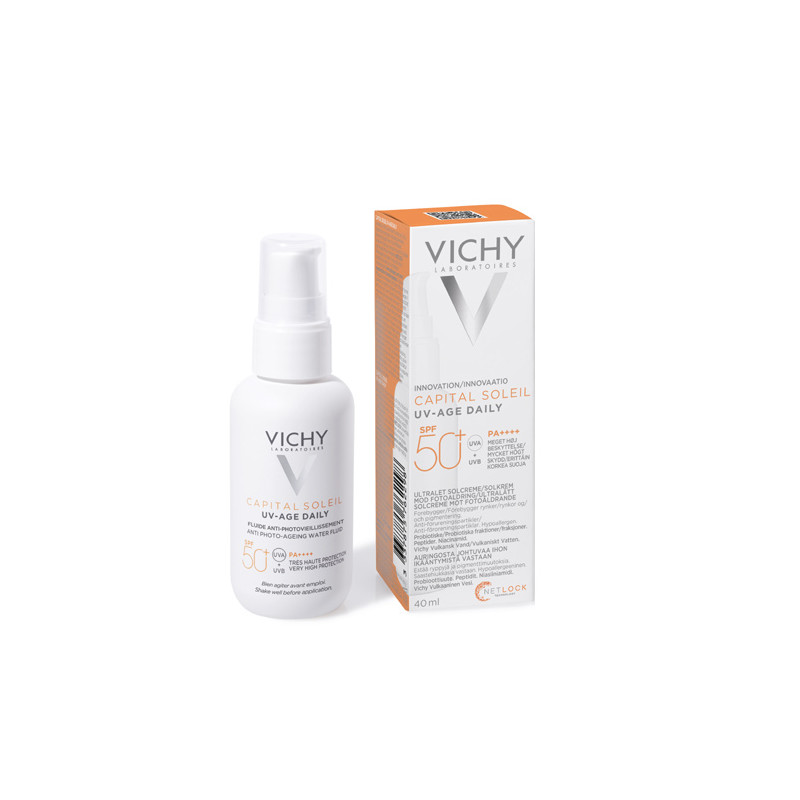 Vichy Capital Soleil UV-Age Daily Fluido Acuoso Spf50+ 40ml