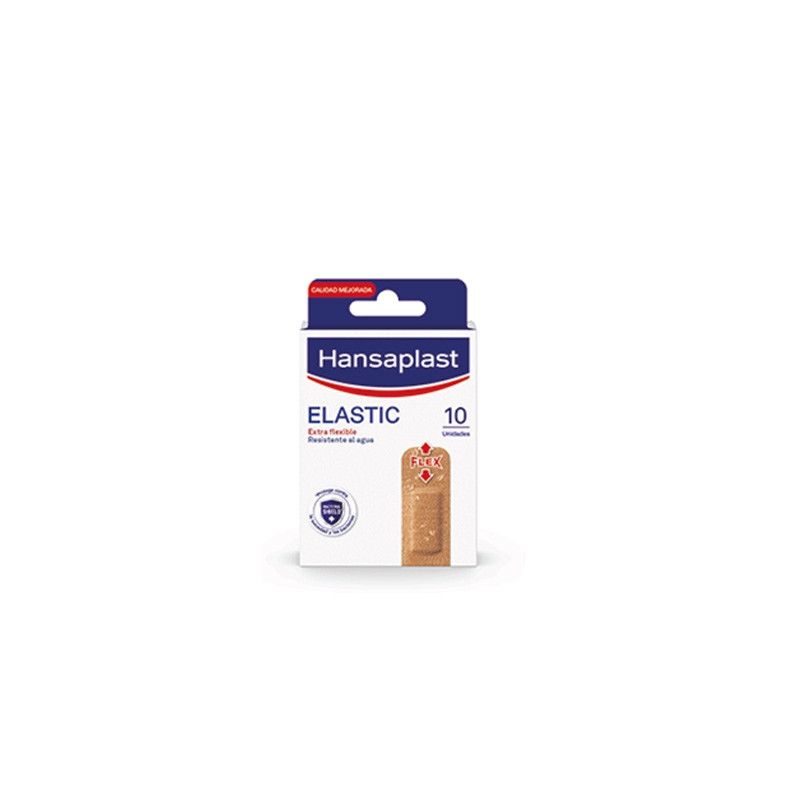 Hansaplast Elastic Aposito Adhesivo Extra Flexible 10 Uds